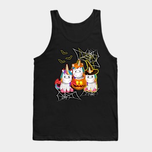 Halloween unicorn Tank Top